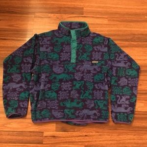 Women’s Vintage Aztec Synchilla Made in USA Medium